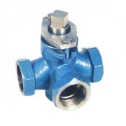  不(bú)鏽鋼三(san)通内螺(luo)紋旋塞(sai)閥