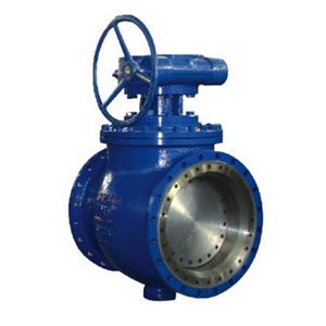 蝸輪上(shang)裝式偏(piān)心球閥(fá)